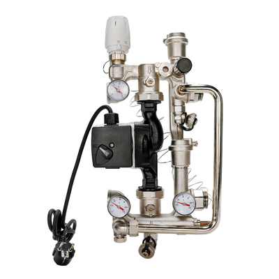 Underfloor Heating Water Manifold Pump Mixed Valve Unit with Mixing Center DR-2105