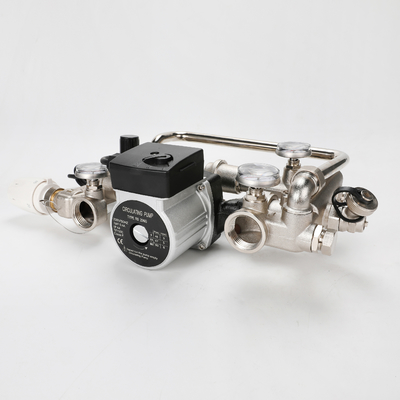 Underfloor Heating Water Manifold Pump Mixed Valve Unit with Mixing Center DR-2105