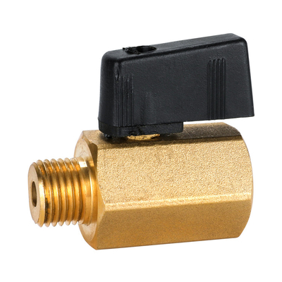 Floor Heating System Brass Manifold Parts Air Vent and Drain Valve with Modern Design