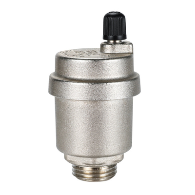 Floor Heating System Air Bleeding Valve with Modern Design Brass Boiler Valve