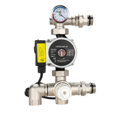 Easy-to-Install Underfloor Heating Manifold Heat Pump System DR-2102 with Mixing Set
