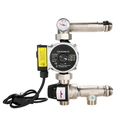 DR-2101 Floor Heating Water Mixing System Compact Thermostatic Mixing Control