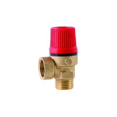 DR-7107 Boiler Brass Valve Floor Heating System Safety Pressure Valve for Reliability
