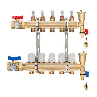 Floor Heating System Manifold DR-1502A The Essential Component for Radiant Heating