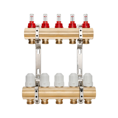 Insulated Brass Manifold Essential Component for DR-1501 Underfloor Heating System