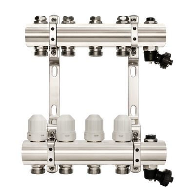 Modern Design Brass Manifold DR-1412 Radiant Floor Heating for Underfloor Heat System
