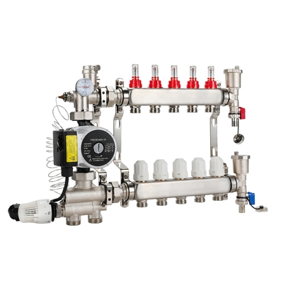 Floor Heating System DR-1101H Distributors Collectors for Underfloor Radiant Heating Manifold