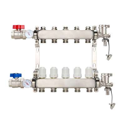 Stainless Steel Water Flow Regulator for Radiant Heating Manifold Online Technical Support