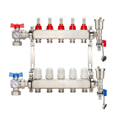 DR-1201D Water Distribution Manifold The Game-Changer for Under Floor Heating Systems