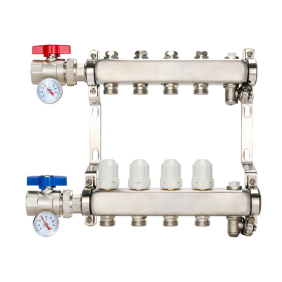 DR-1236 Under Floor Heating Room Stainless Steel Manifold with After-sale Service