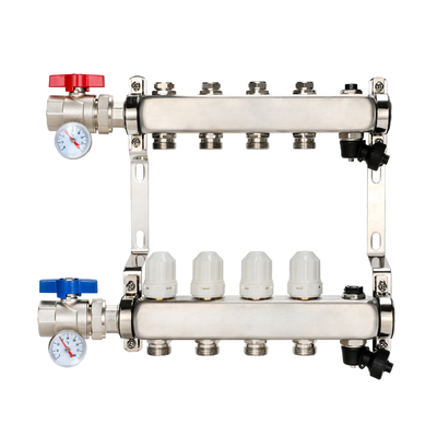 Floor Heating Systems DR-1332 Stainless Steel Manifold for Reliability and Efficiency