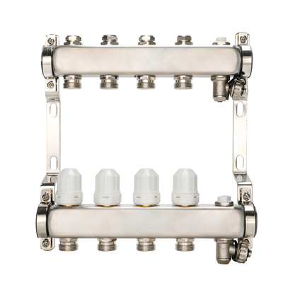 Online Technical Support Provided DR-1214 Stainless Steel Manifold for Floor Heating