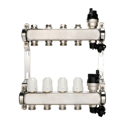Underfloor Heating Water Manifold DR-1213 Stainless Steel Manifolds with Manufacture