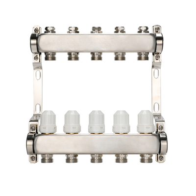 DR-1211 Underfloor Heating System Stainless Steel Manifolds for Even Heat Distribution