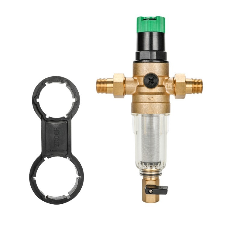 DR-6101 Whole House Sediment Filter Spin Down Sediment Water Filter Flushable Pre-Filter For City