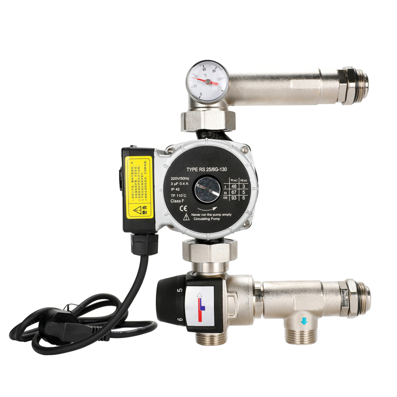 DR-2101 Floor Heating Water Mixing System Compact Thermostatic Mixing Control