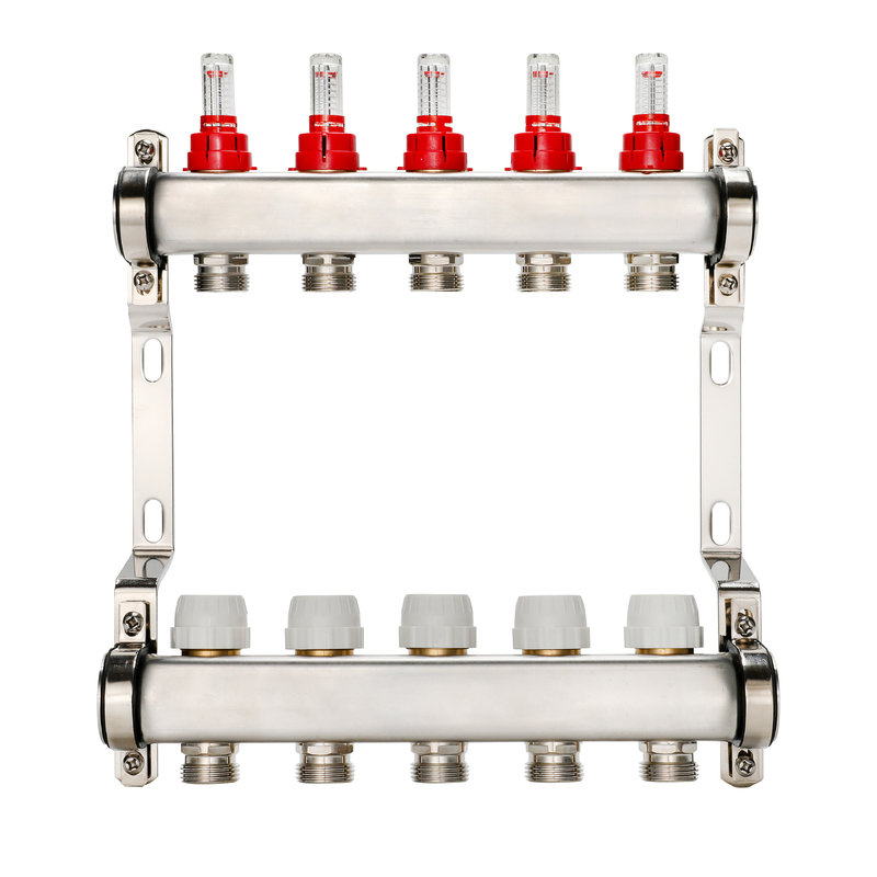Floor Heating System Made Possible with Stainless Steel Underfloor Heating Manifold