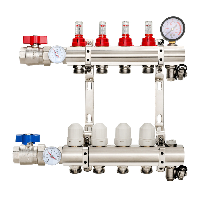 2-12 Way Heating Floor Manifolds The Perfect Solution for Water Distribution