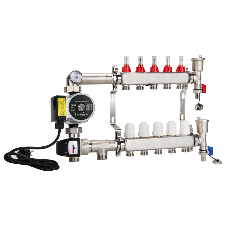 Stainless Steel Manifold The Perfect Solution for Water Distribution in Floor Heating