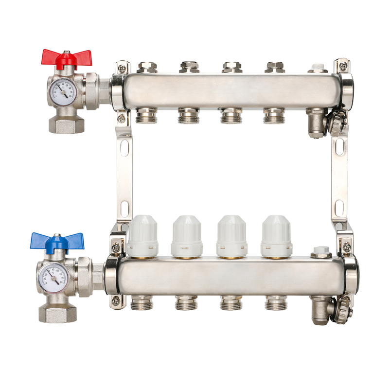 Other After-sale Service DR-1235 Manifold System for Underfloor Heating Mixing Valve