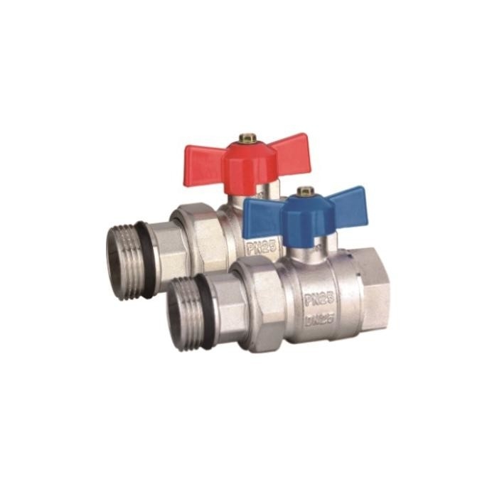 DR-3105 Straight Ball Valve Brass